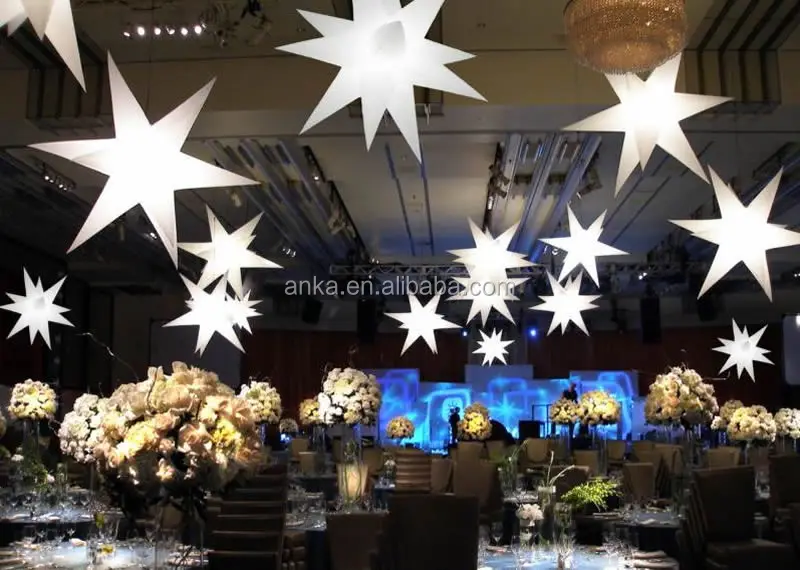 Large Ceiling Hanging Christmas Decorations Inflatable Stars Buy