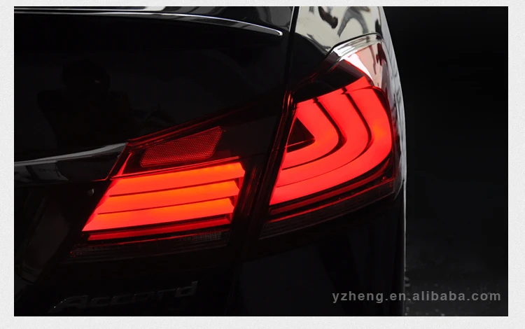 Vland factory accessories for car tail lamp for Accords taillight 2014-2016 with moving turn signal full LED