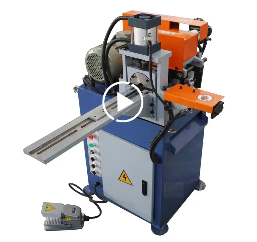 Dj80 Singleend Tube Chamfering / Metal Pipe And Bar / Rod Deburring