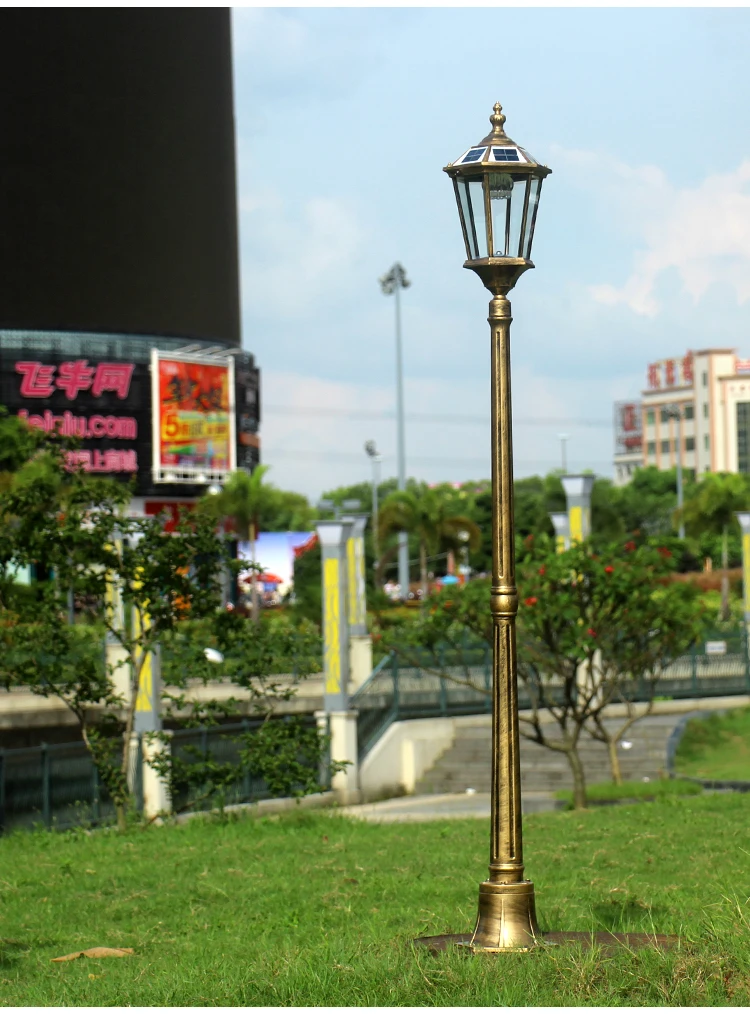 LED Streetlight Style Outdoor Light Lamppost