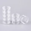 7Jars+1 lid Organizer Container dismountable plastic Box For Jewelry Beads Storage MM-PB045