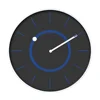 home goods decor wall clock luxury no hour hand dial turn creative wall clock