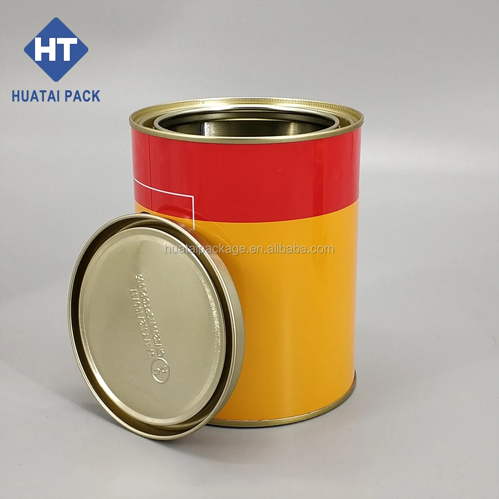 1l Paint Tin Can With Triple Tight Lid Standard Dimensions Buy 1l