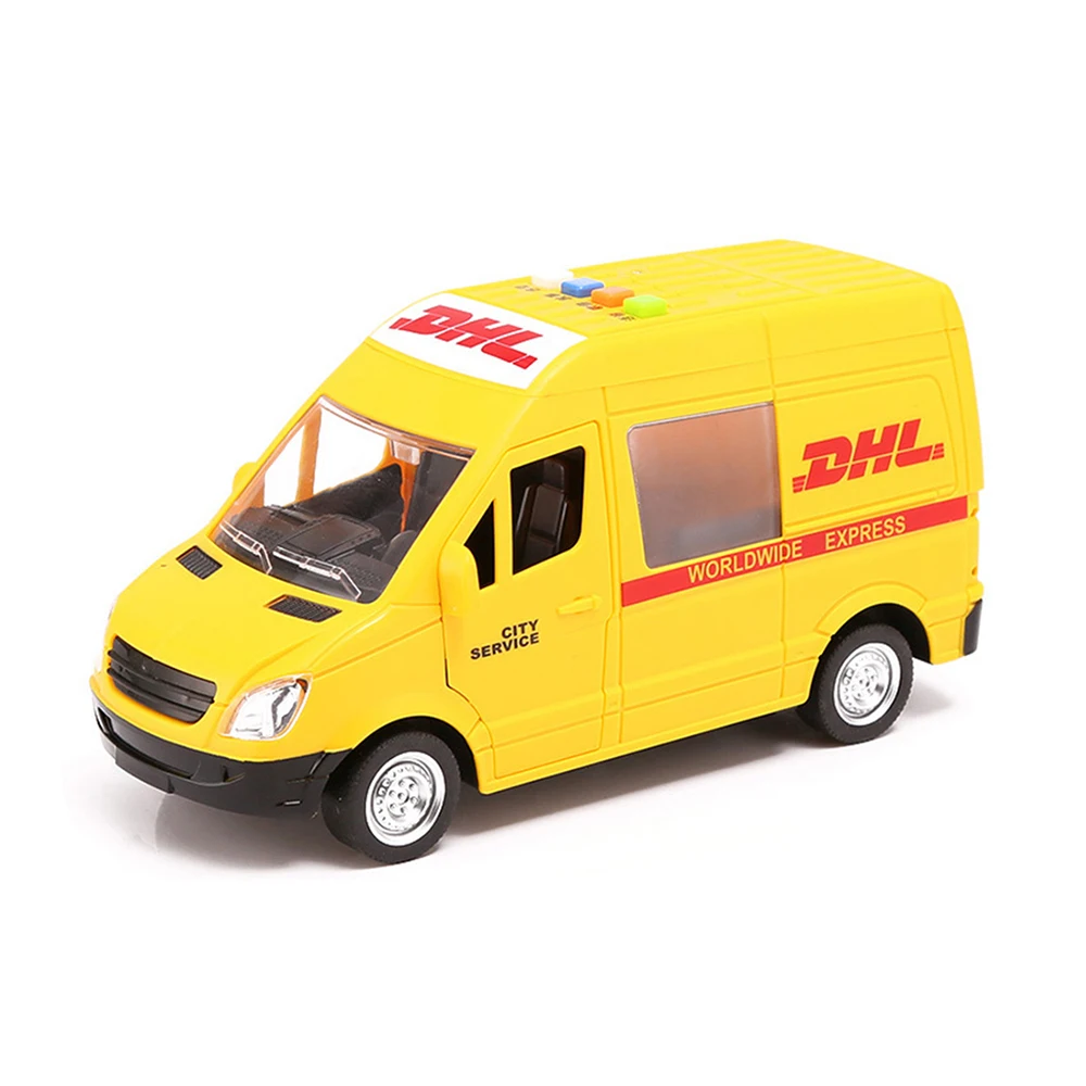 dhl delivery truck toy