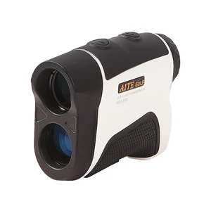 6*24 600m Laser range finder with pin seeking function golf club cleaning brush