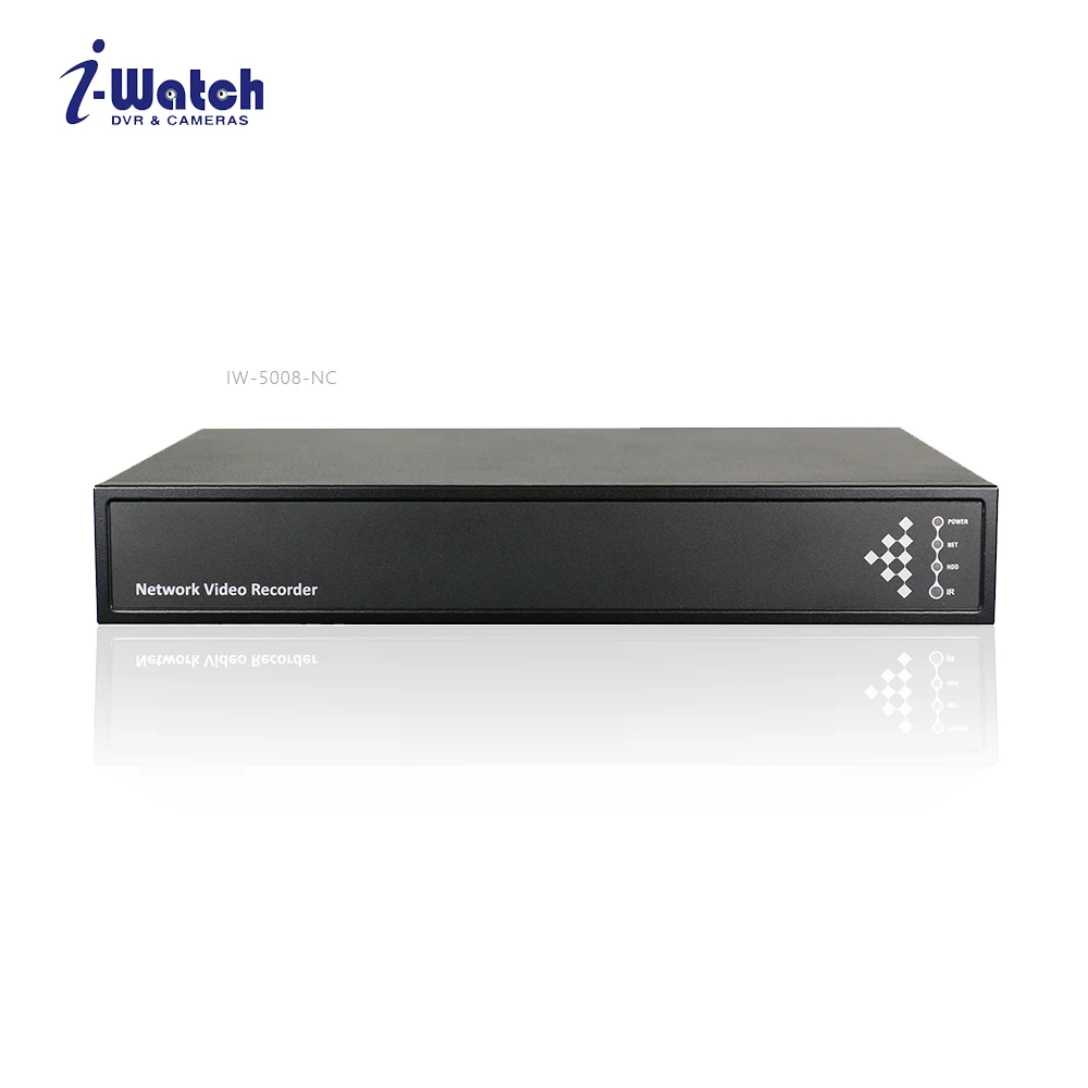 4G 1080p 8 channel poe nvr network video recorder