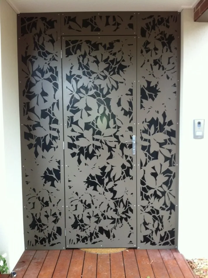 Rusty Decorative Sheet Metal Doors Panels In Corten Steel Buy Rusty