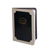 Luxury pu leather menu covers,menu covers with 6 views PU Leather Food List Menu Folders