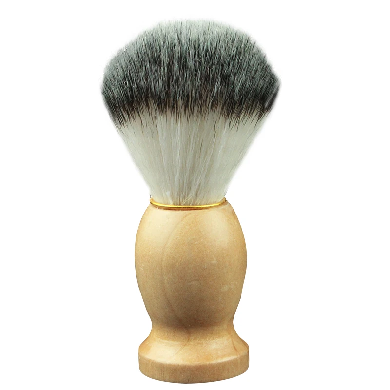 

Masterlee Brand wave brushse Hot Wood Handle Shaving Brush Soft Hair Beard comb