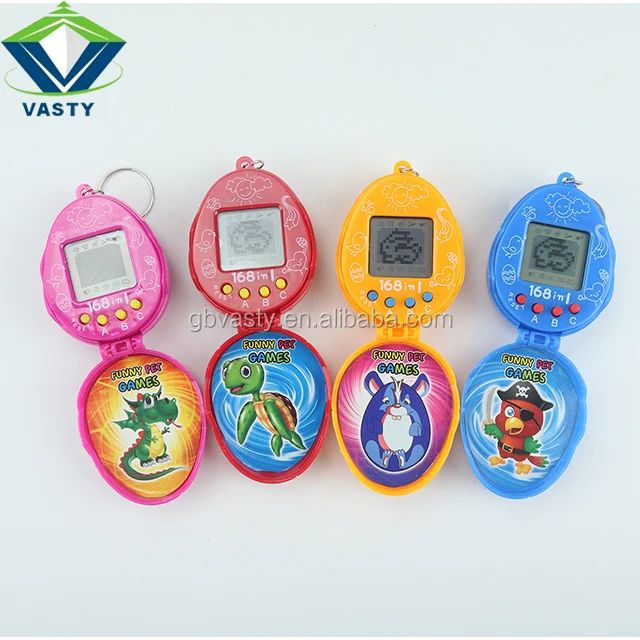 168 In 1 Keychain Electronic Pet Electronic Pet Game Machine Buy