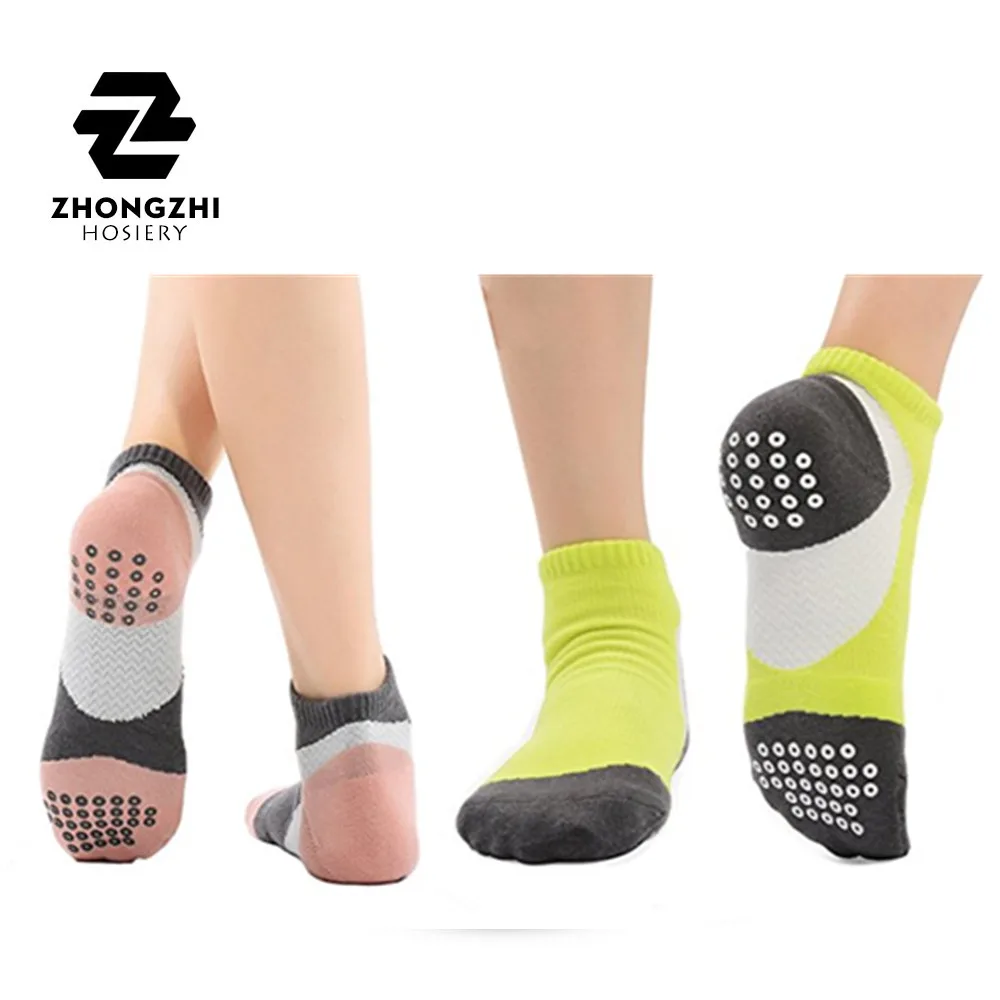 

Women Compression Yoga Socks Silicone Dots Grips Non Slip Floor Yoga Socks, Custom color