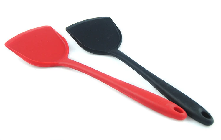 black silicone cooking utensils