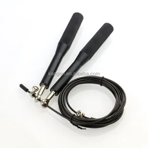 Professional high Speed cable adjustable jump rope with bearings aluminum handle
