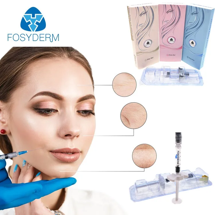 

Beautiful Filler Brands Hyaluronic Acid Dermal Filler Anti Wrinkle Injections 2ml, Transparent