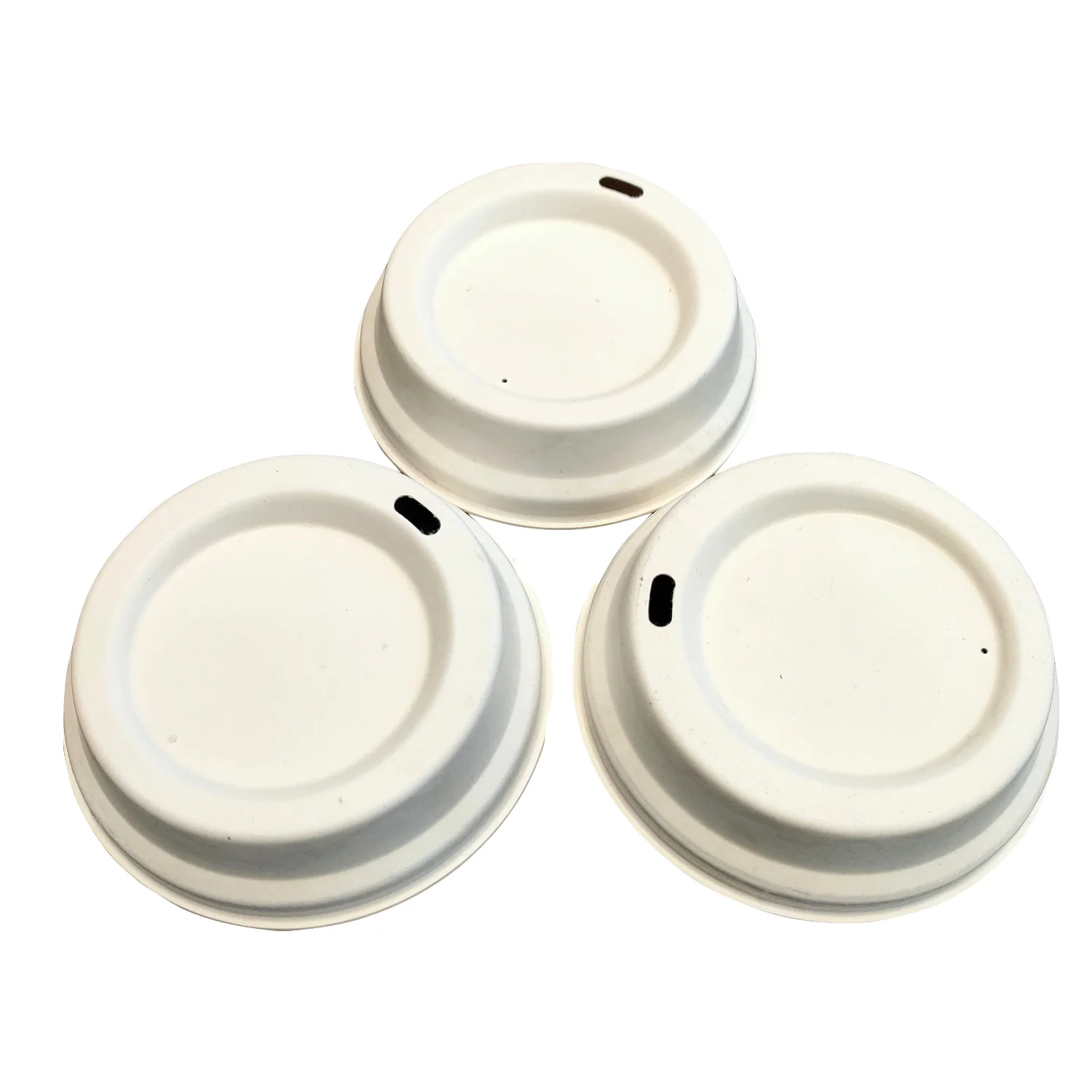 
100% Biodegradable Molded Eco Friendly Disposable Coffee Cup Lid  (62153131238)