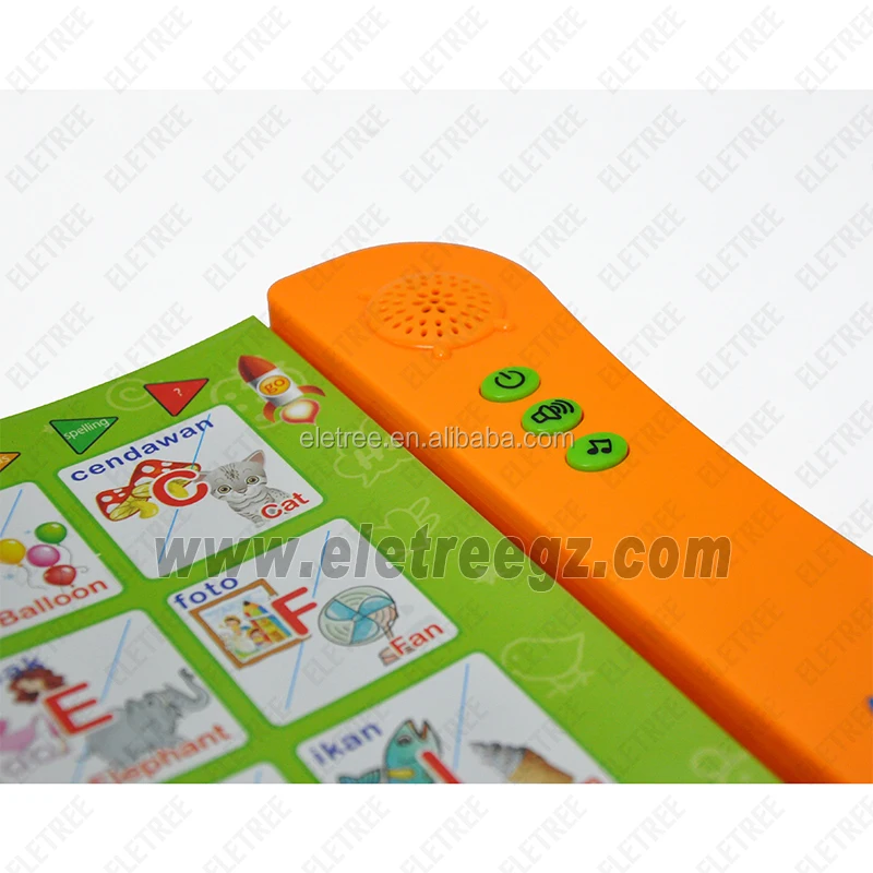 
Eletree wholesale 3 In 1 Islamic(QURAN)/English/Bahasa Malaysia Kids First Learning Ebook ELB-07 