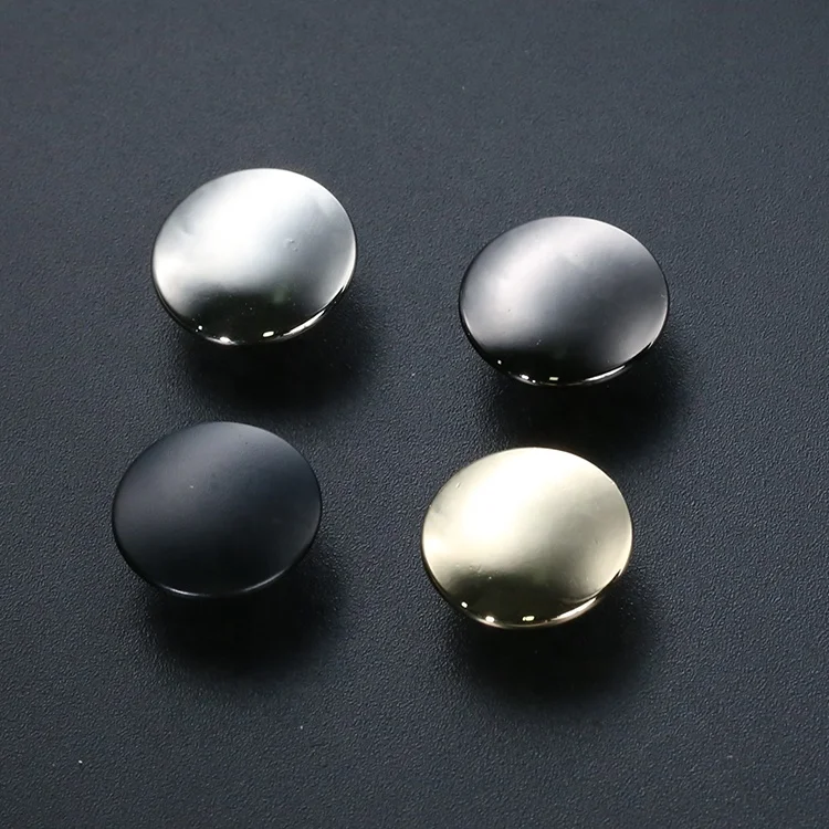 

Short Delivery  Existing Hard Touch Snap Button for clothing Four Parts Custom Jacket Metal Snap Button, Gold;black;silver