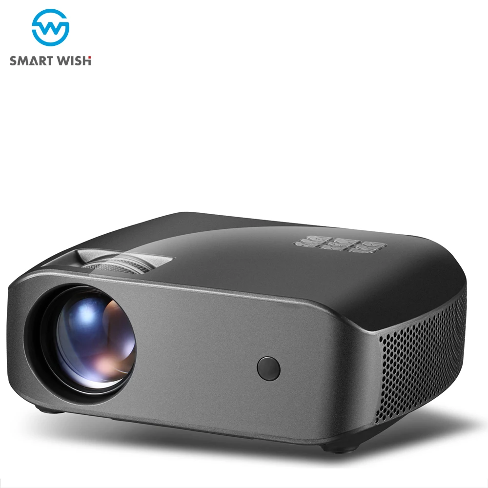 F10 4 inch LCD 2800 Lumens LED output HD home theatre 720P projector with 180 inch image