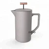 New design Lead & Cadmium-free 850ml Custom Porcelain/Ceramic French Press for brewing coffee