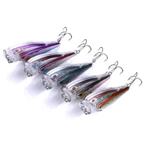 Group of fish 80mm 12.8g Popper fishing lure Japan fishing tackle