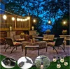 48ft Solar LED String Lights with 15 Pcs Sockets and Hanging Loops 16Pcs 1 Watt LED S14 Bulbs