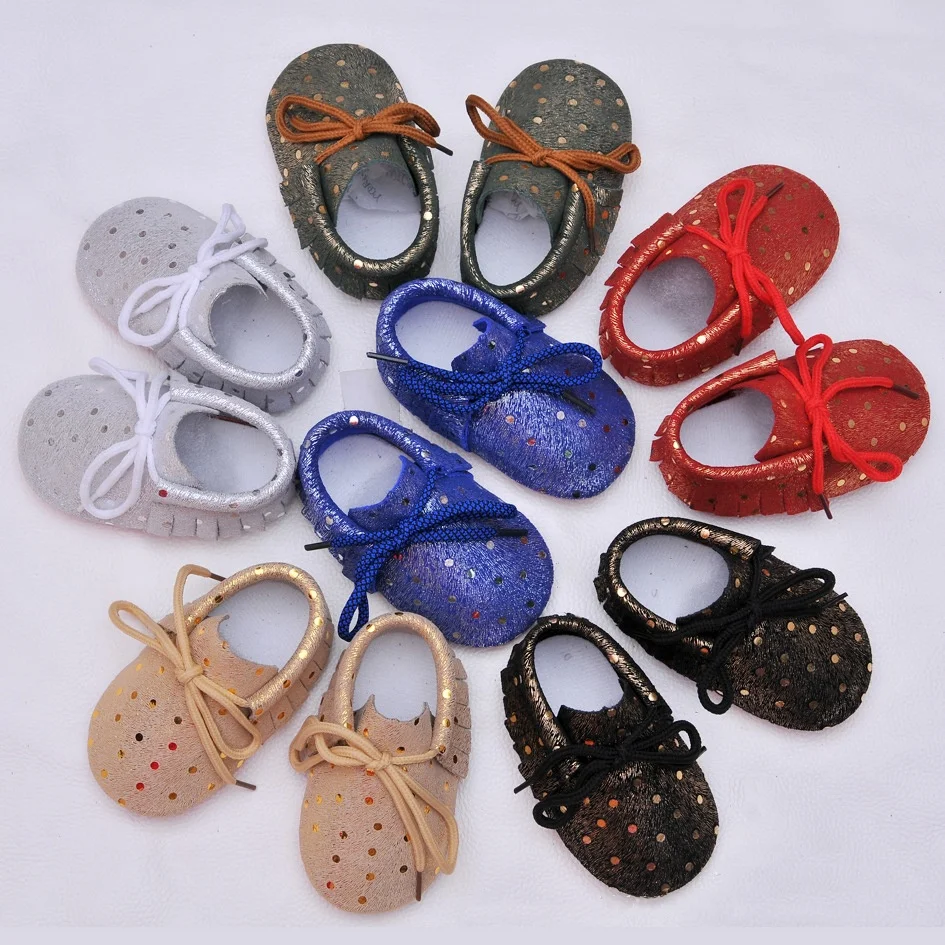 

Newborn baby walking shoes toddler boy girl shoes with tassel