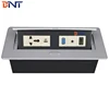 BNT Sample Available No MOQ Table Socket Outlet With USB Charger Interface Zinc Alloy Material BD610-2