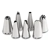 Ball Tips Stainless Steel Sphere Icing Piping Nozzles Tips for Cake Fondant Cupcake DIY Piping Tips Pastry Nozzle