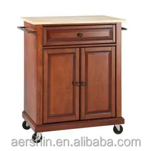 
American project solid wood furniture kitchen cabinets wood kitchen island 