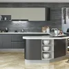 Factory New Design Modular Lacquer Custom Kitchen Remodeling