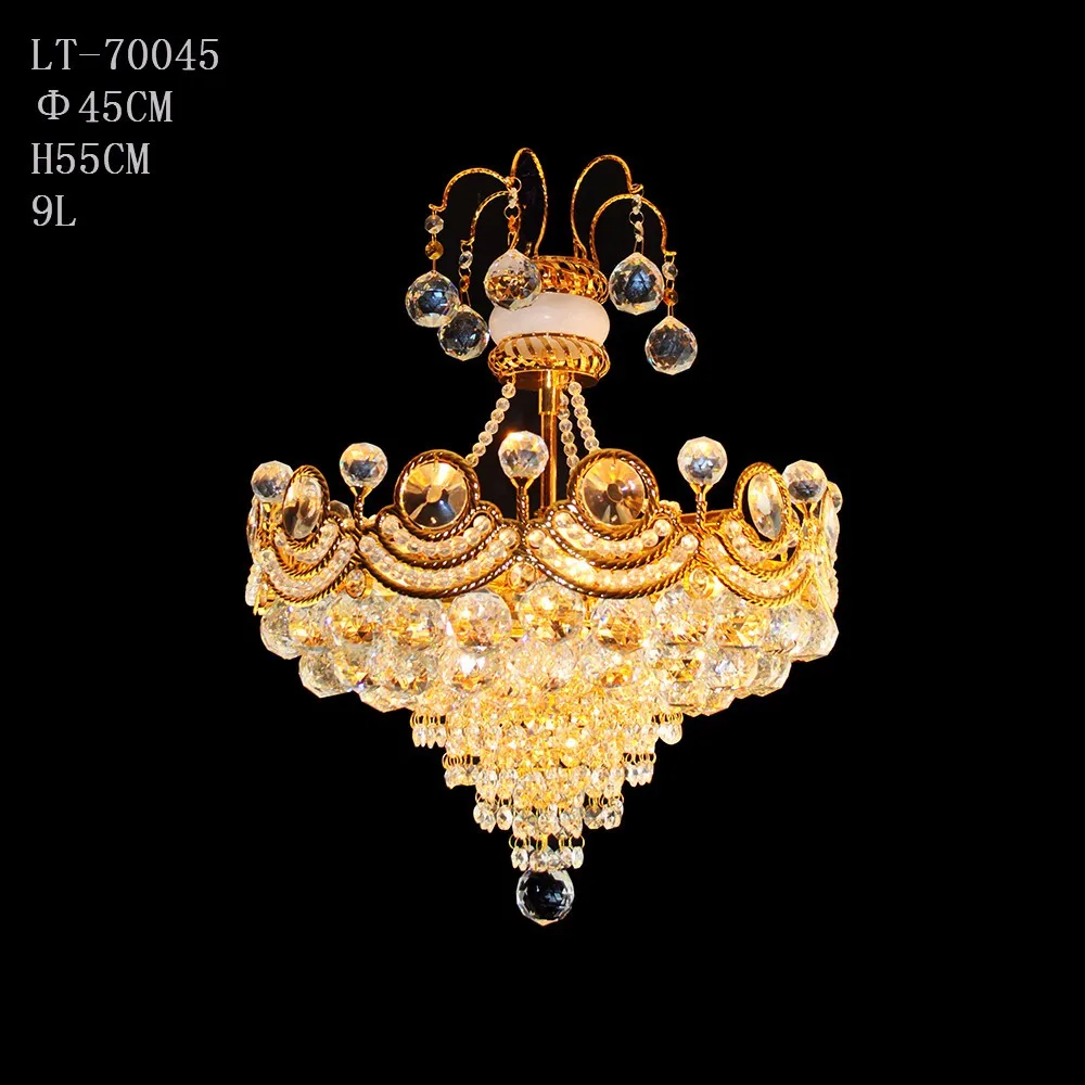 Small gold chandelier