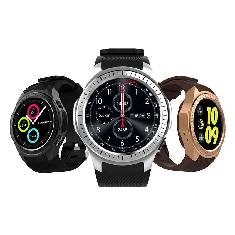 

Professional Sports Smart Watch L1 ,with HR Monitor GPS SIM Card Calling Smartwatch, Black;silver;golden