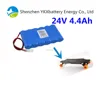 Off road Electric skateboard kit 1200w li-ion 24 volt battery Motorized boosted Electric Skateboard battery pack