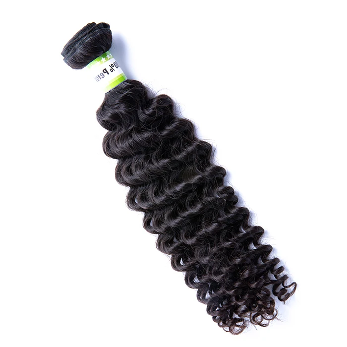 

GS peruvian virgin unprocessed hair sexy ladies hot sale hair deep curly, Natural color