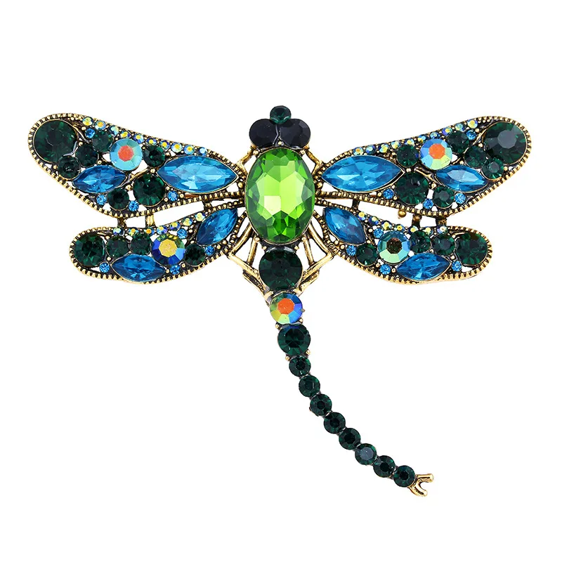 

Rinhoo Jewelry dragonfly vintage brooch pins, As picture