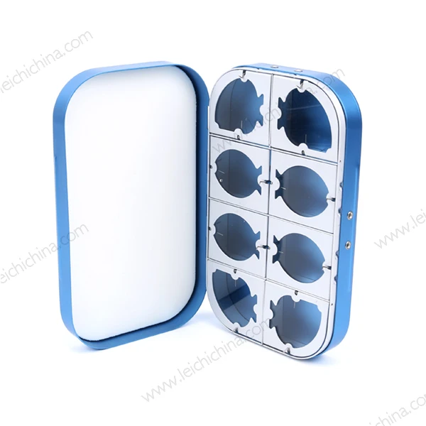 10 Compartments Aluminum Fly Fishing Box Buy Aluminum Fly Box,Fishing