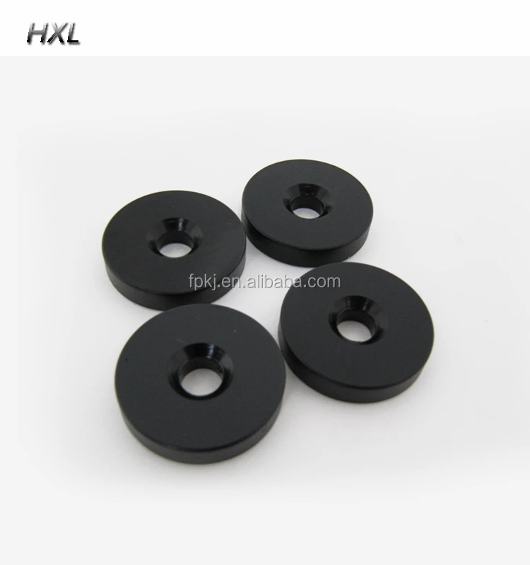 Black Pom Spacers Delrin Round Nylon Plastic Flat Washers Buy Plastic