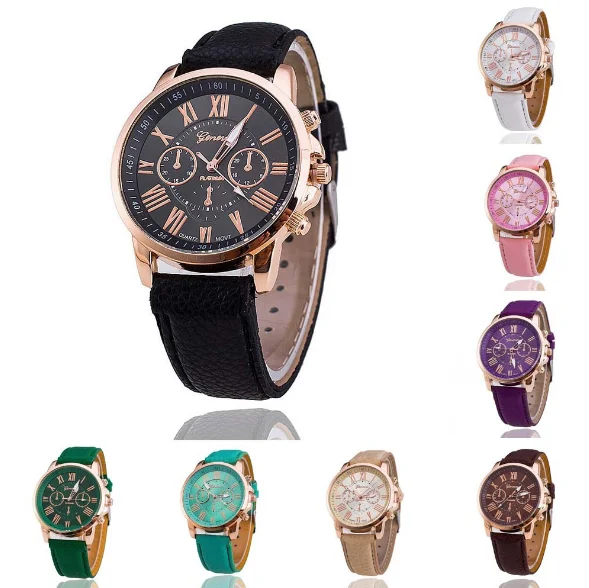 

Free Shipping Women's Gender and 2018 Geneva Ladies Watches Quartz Watch ccw108