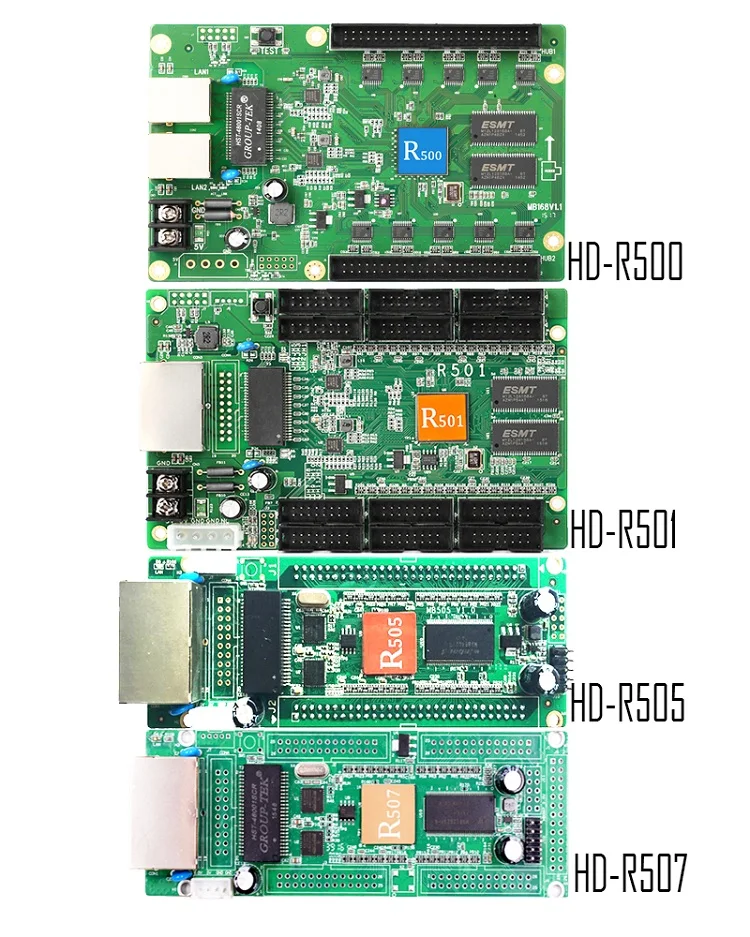 Hd W62 Usb Wifi P10 Led Screen Module Control Card P10 Led Message