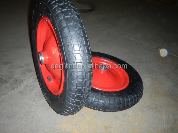 3.25/3.00-8 black inflatable Wheelbarrow tire 6 to 20 inches