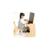 Multifunction furniture kids study table and chair blackboard chalk wooden chair designs