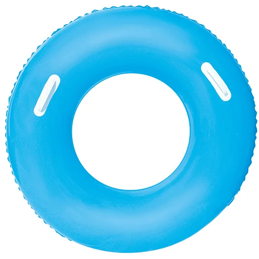 

Bestway 36084 91cm Swim ring with handles swim tube teenagers pool float inflatable, Orange/yellow/pink