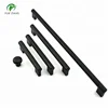 Aluminium kitchen cabinet accessories black door handles kitchen pulls