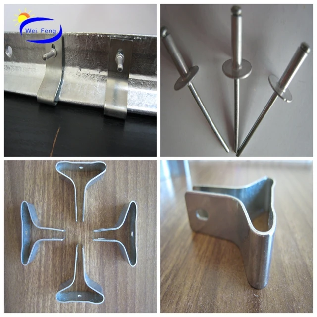Ecofriendly Welded Wire Mesh Fence Clips Wire Mounting Clips For