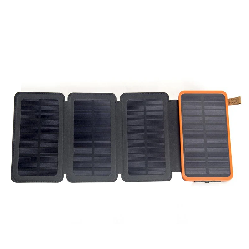 

Solar Folding Solar Power Bank 20000Mah Charger Fast Charging for Laptop for mobile phone