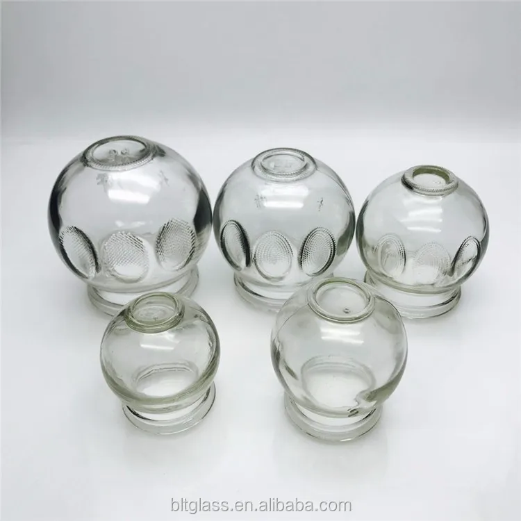 1# 2# 3# 4# 5# Chinese Glass Cupping Hijama Cups Glass Cupping Set ...