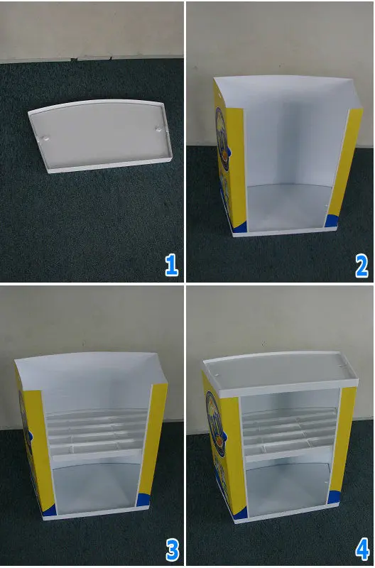 promotion counter body installtion 