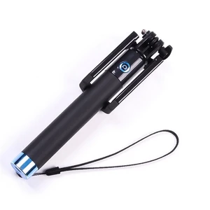 Foldable Mini Remote Selfie Stick Bluetooth Shutter