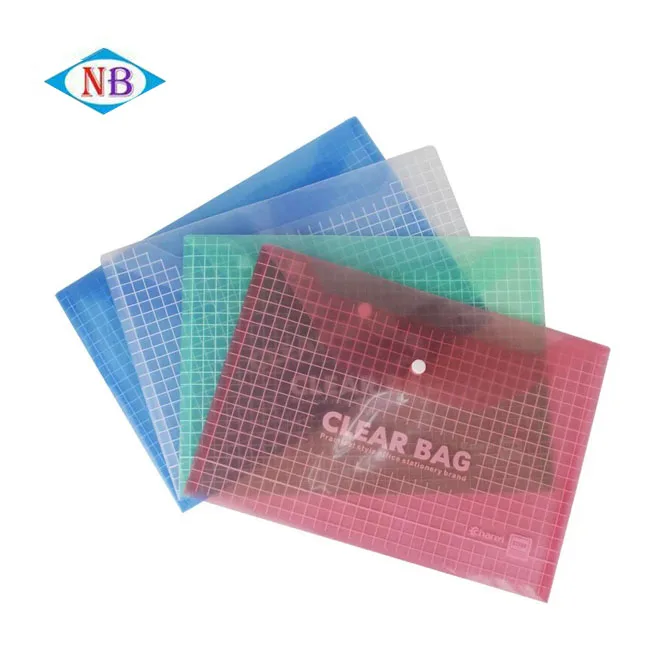 
New Arrival clear plastic file folders clear plastic mailing envelopes 