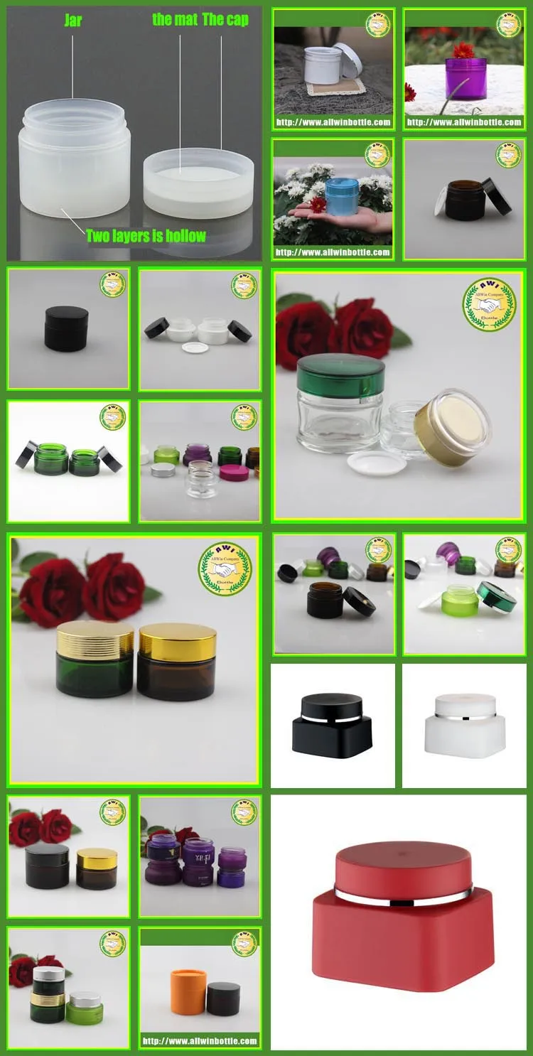 Amber Glass Jar 100ml Bamboo Lid Cosmetic Jars Glass With Custom Carve